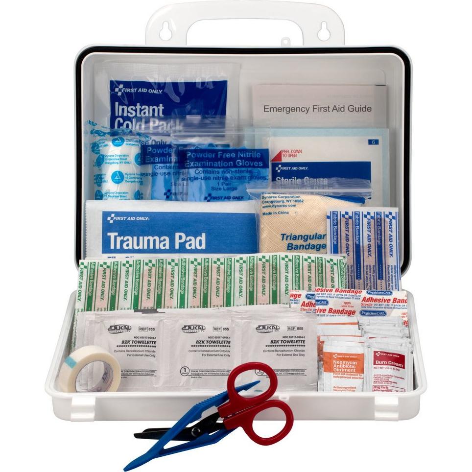 Kit de Primeros Auxilios para 25 Personas First Aid Only 176 Piezas