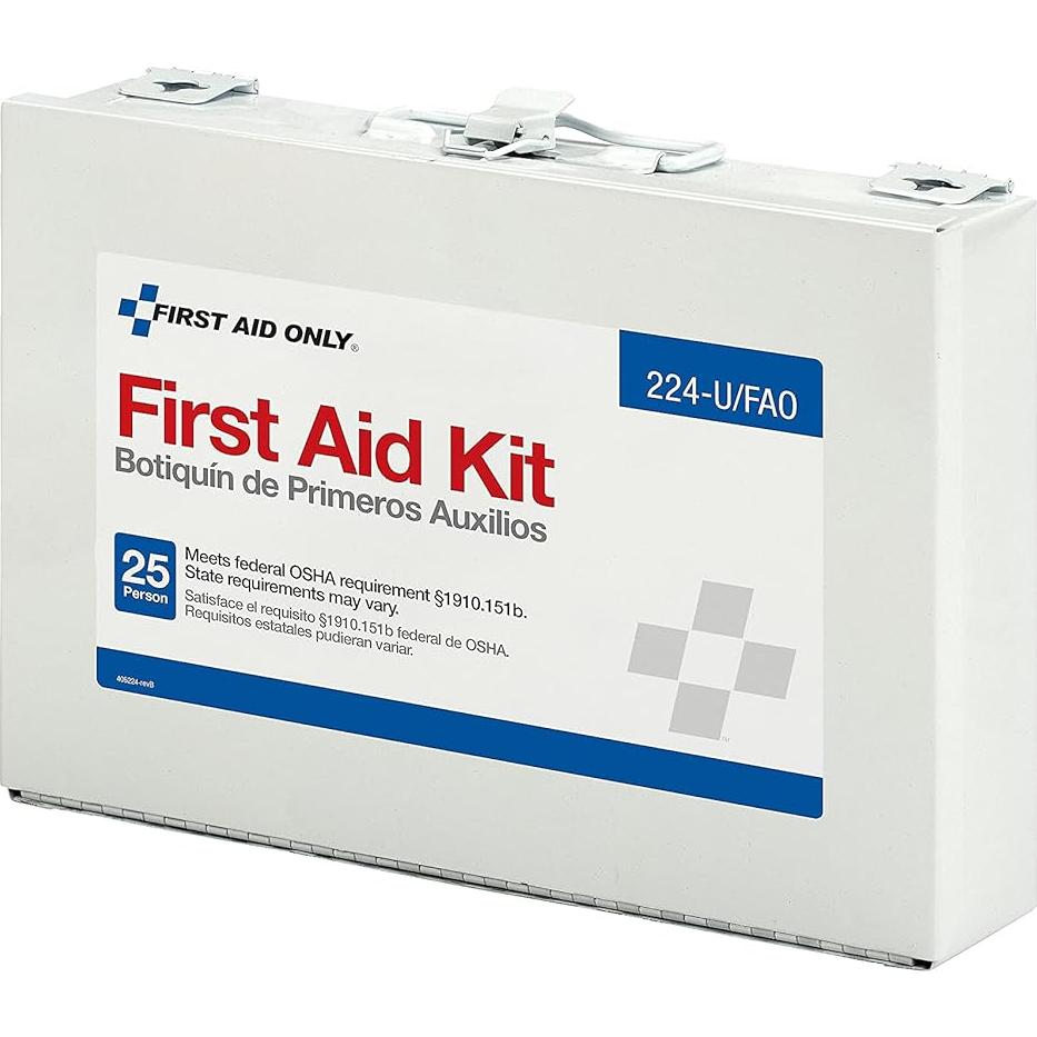 Kit de Primeros Auxilios First Aid Only 224-U para 25 Personas