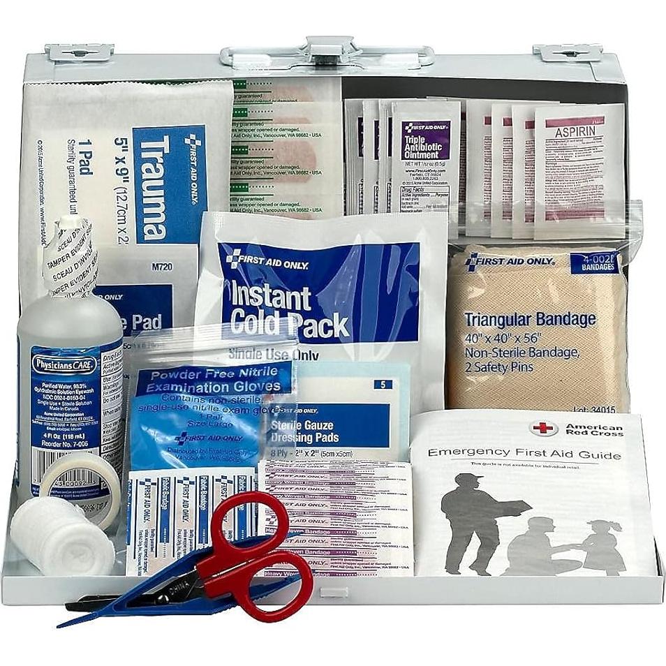 Kit de Primeros Auxilios First Aid Only 224-U para 25 Personas