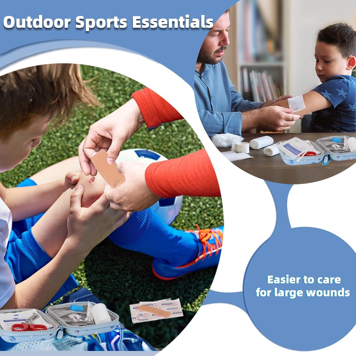 Kit de Primeros Auxilios RAINLOS 135 Piezas Compacto para Viaje