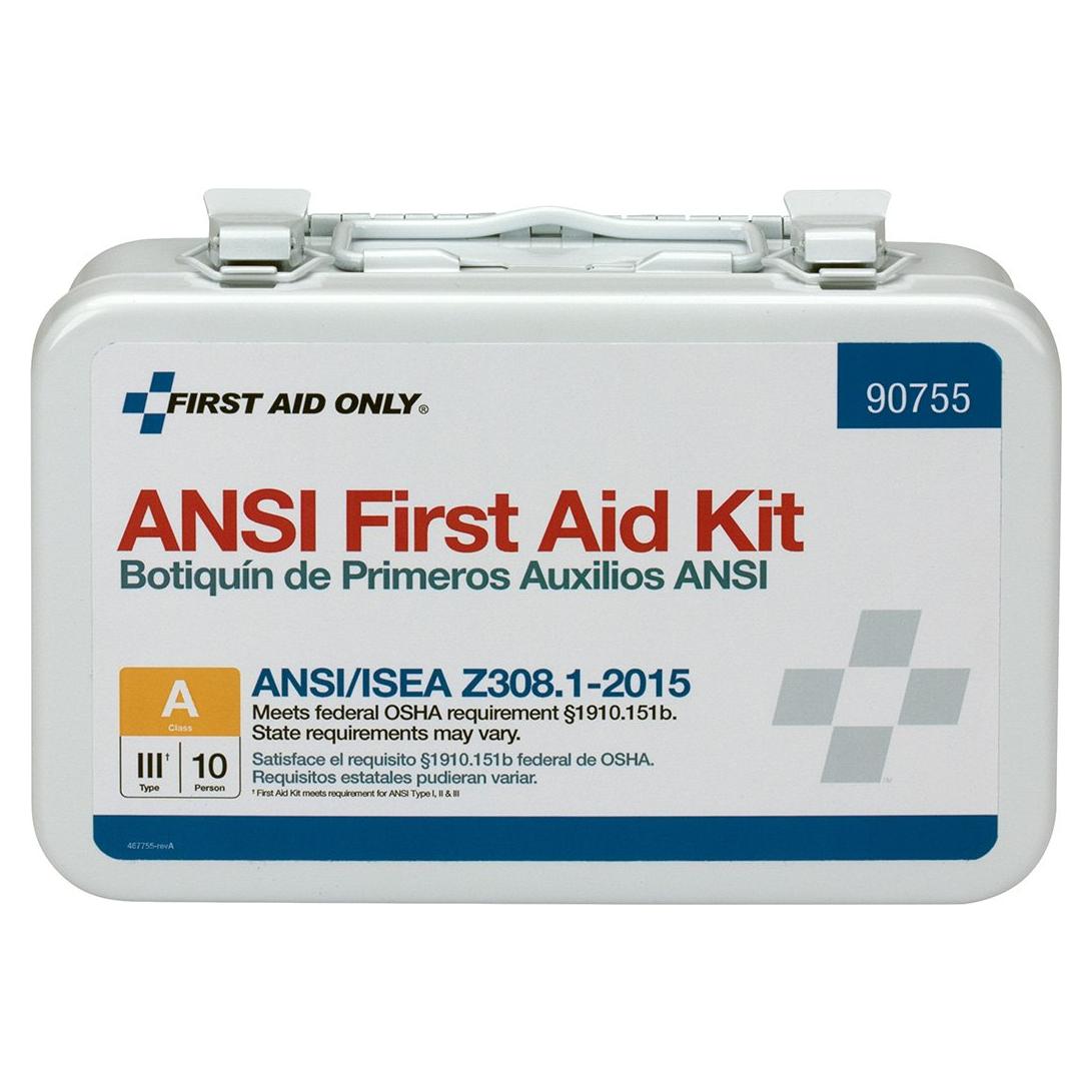 Kit de Primeros Auxilios Only 90755 para 10 Personas - 71 Piezas