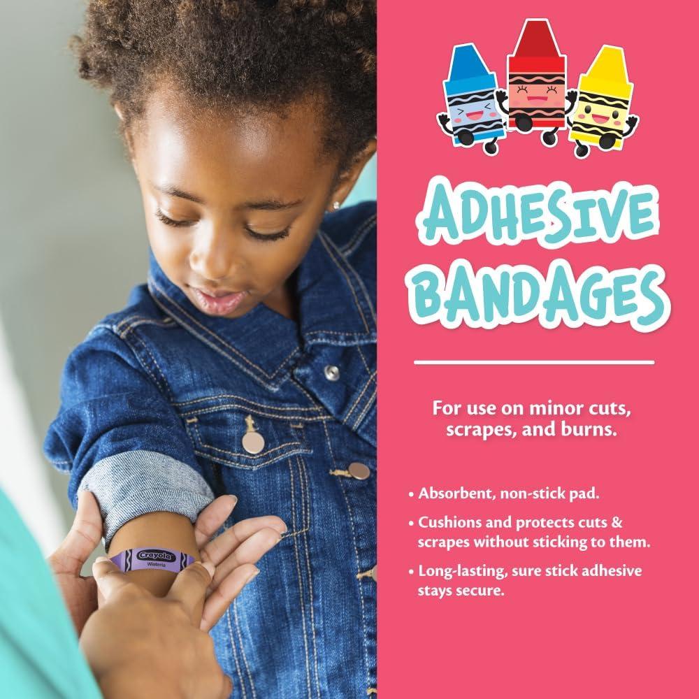 Kit de Primeros Auxilios Crayola 30 Piezas Compacto para Viajes