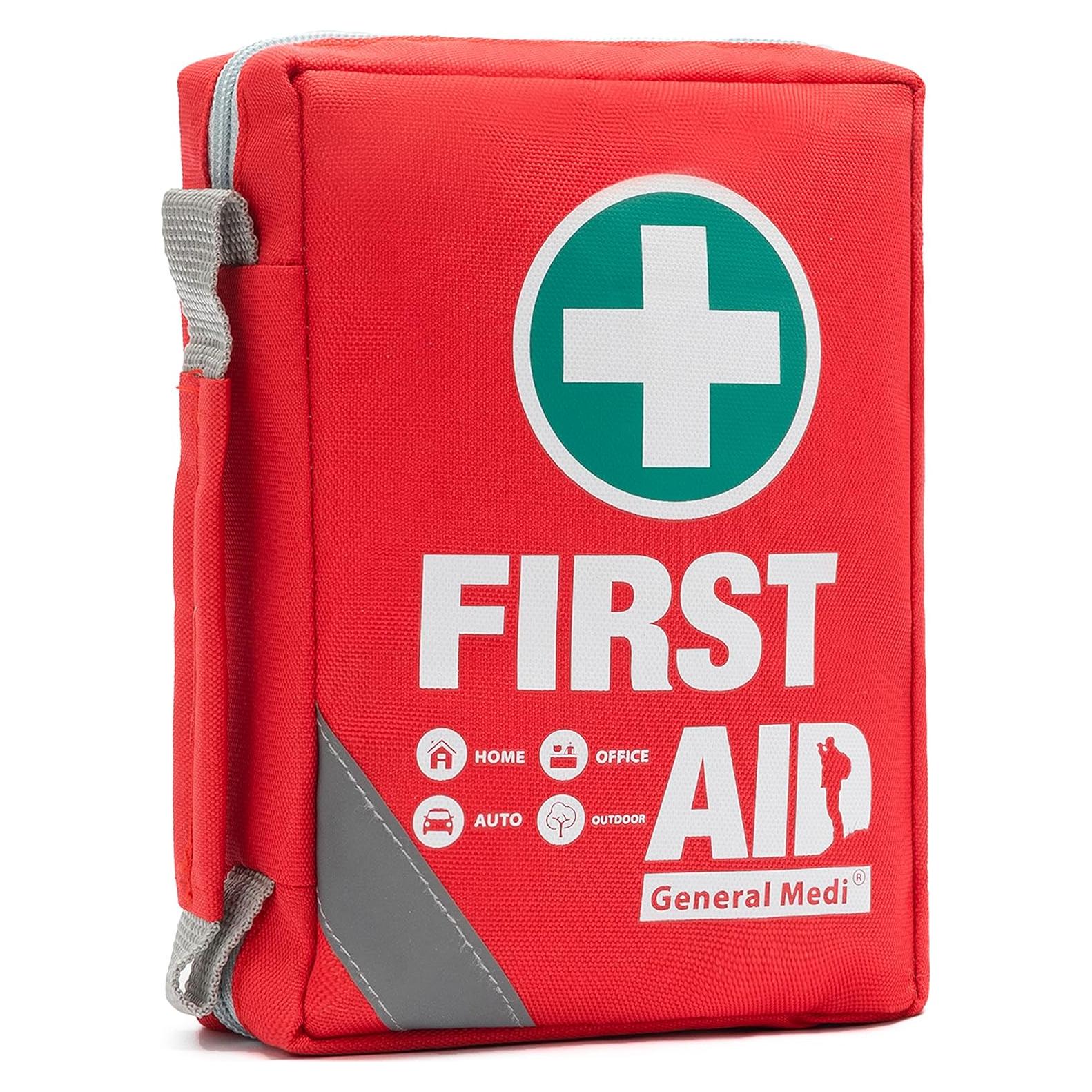 Kit de Primeros Auxilios General Medi - 175 Piezas Compacto