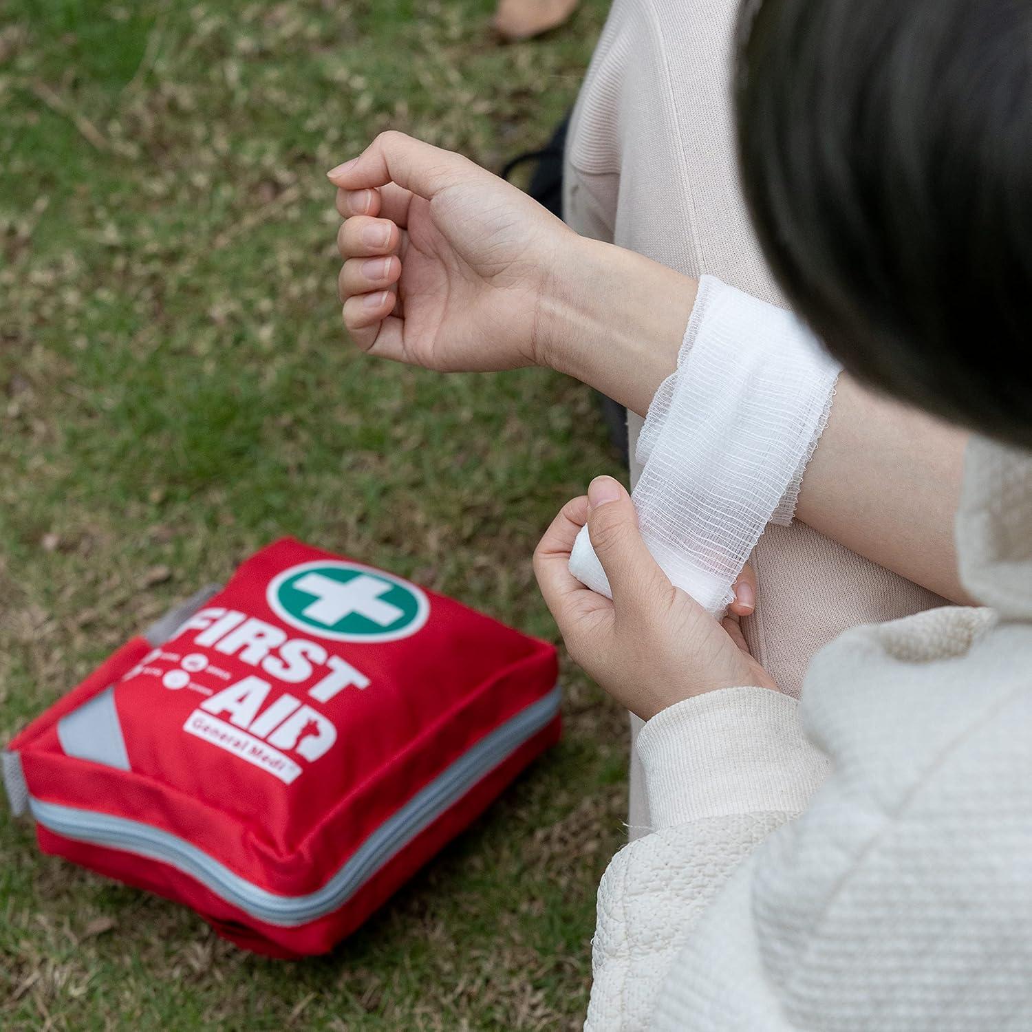 Kit de Primeros Auxilios General Medi - 175 Piezas Compacto