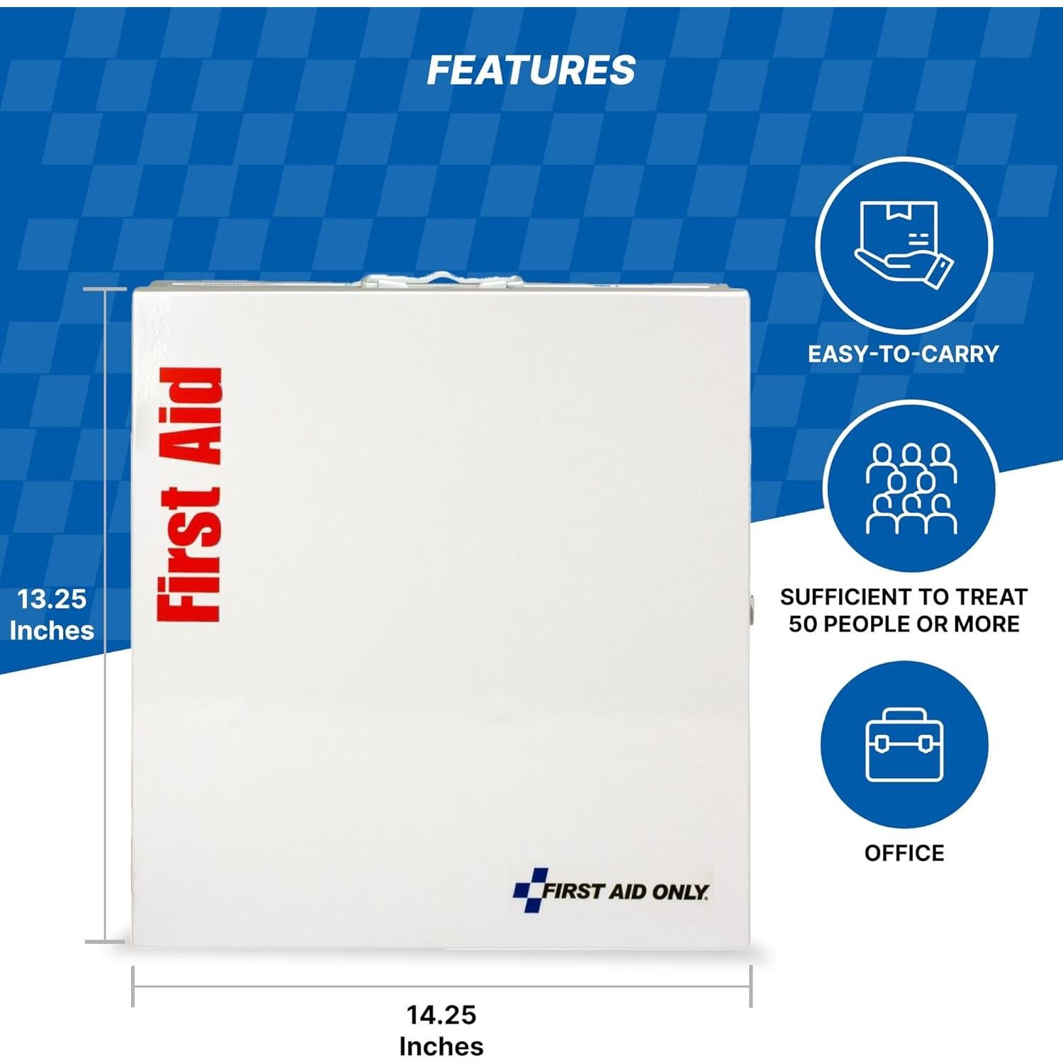 Kit de Primeros Auxilios First Aid Only 746000 para 50 Personas