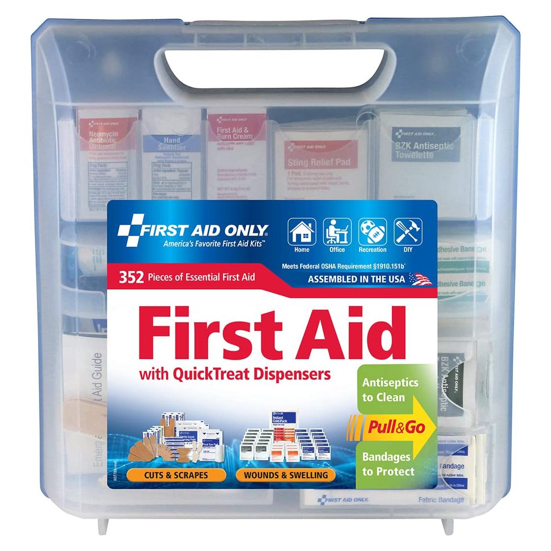 Kit de Primeros Auxilios QuickTreat First Aid Only 352 Piezas