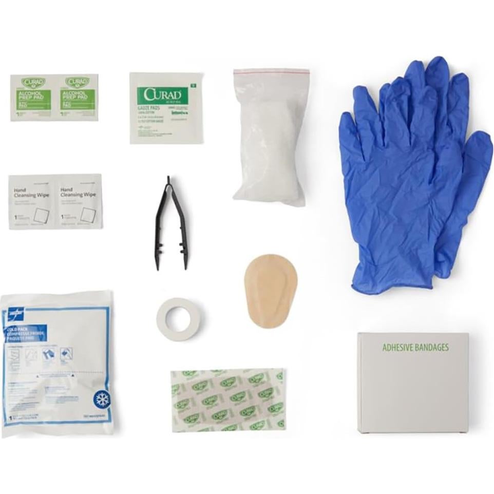 Kit de Primeros Auxilios CURAD 175 Piezas en Estuche Duro