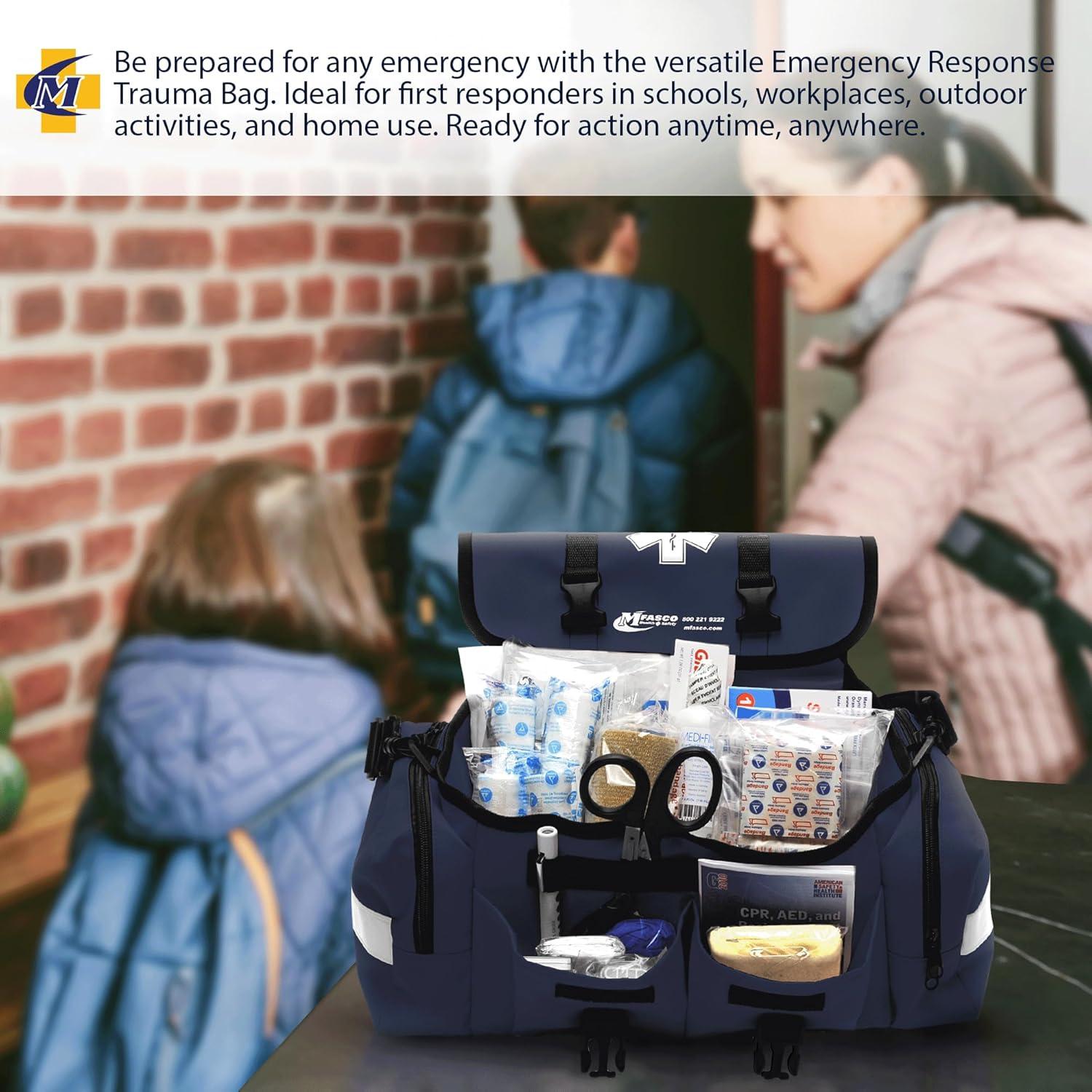 Kit de Primeros Auxilios MFASCO 415 Piezas Bolsa Reflectante
