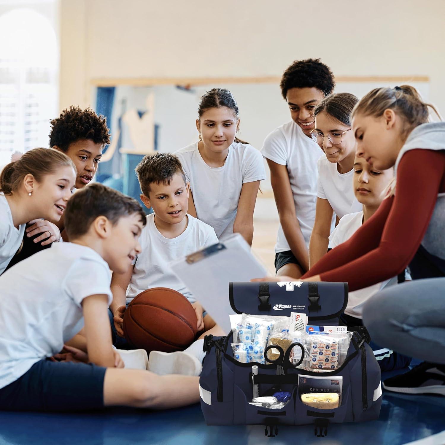 Kit de Primeros Auxilios MFASCO 415 Piezas Bolsa Reflectante