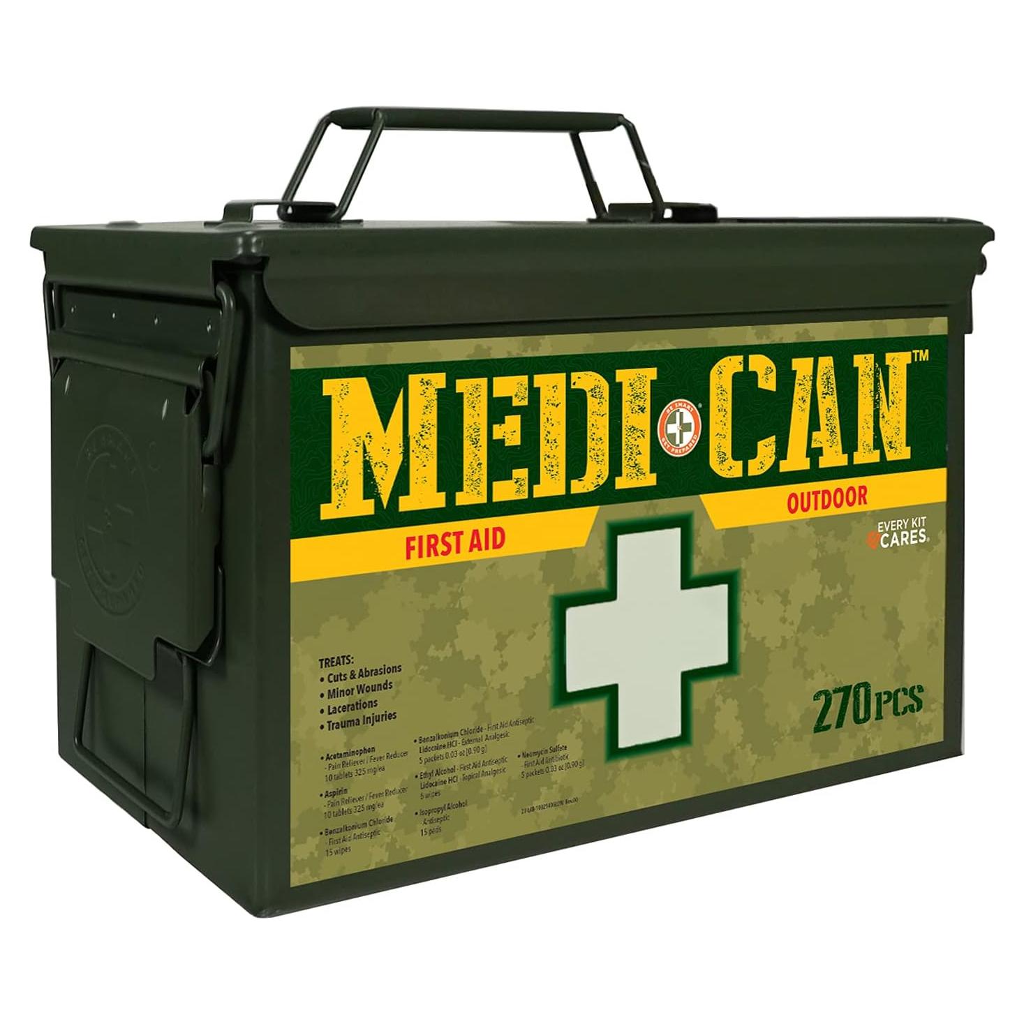 Kit de Primeros Auxilios Be Smart Medi+Can 270 Piezas