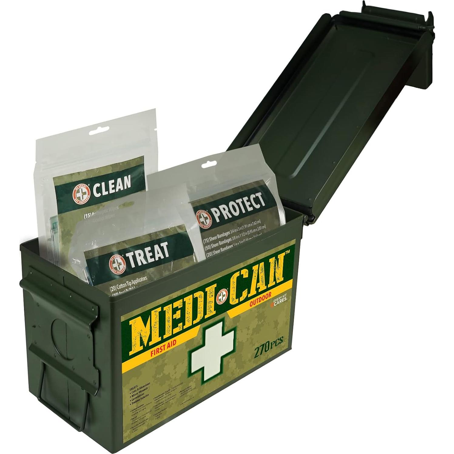 Kit de Primeros Auxilios Be Smart Medi+Can 270 Piezas