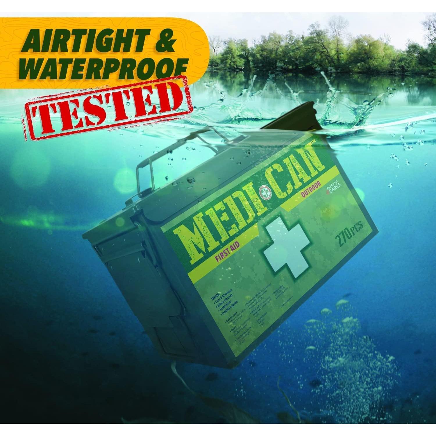 Kit de Primeros Auxilios Be Smart Medi+Can 270 Piezas