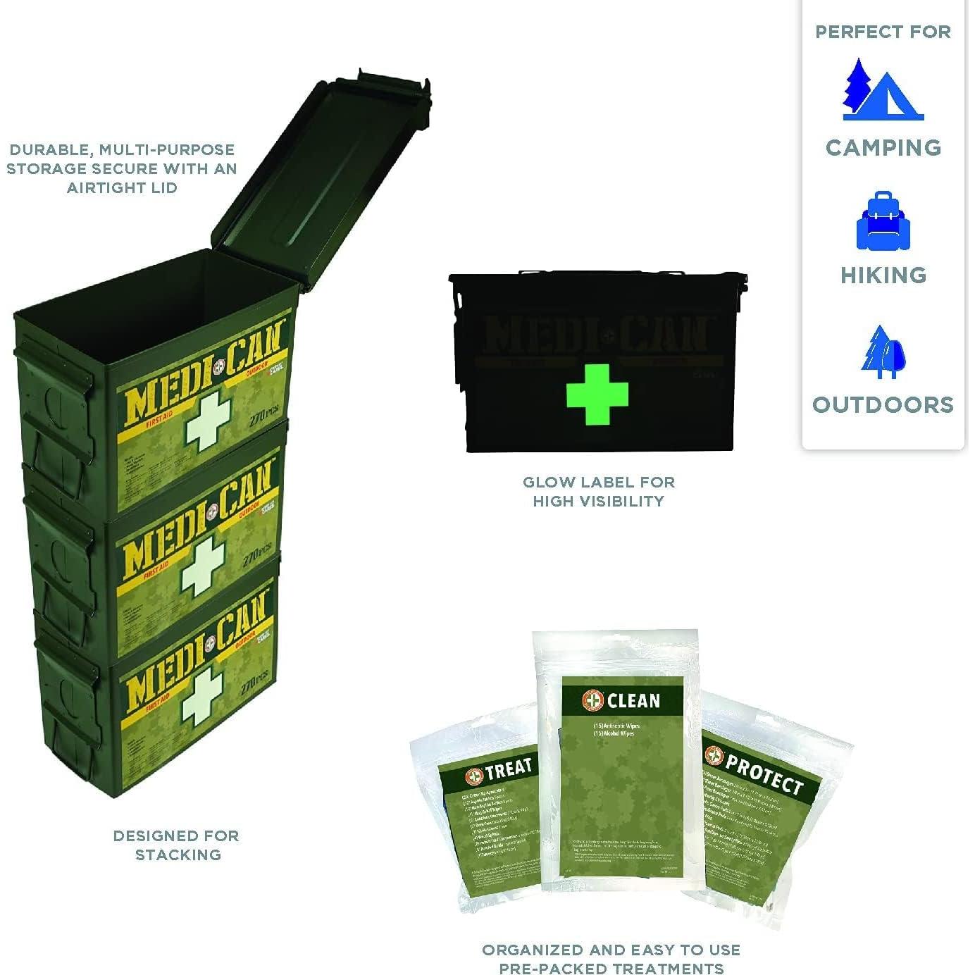 Kit de Primeros Auxilios Be Smart Medi+Can 270 Piezas