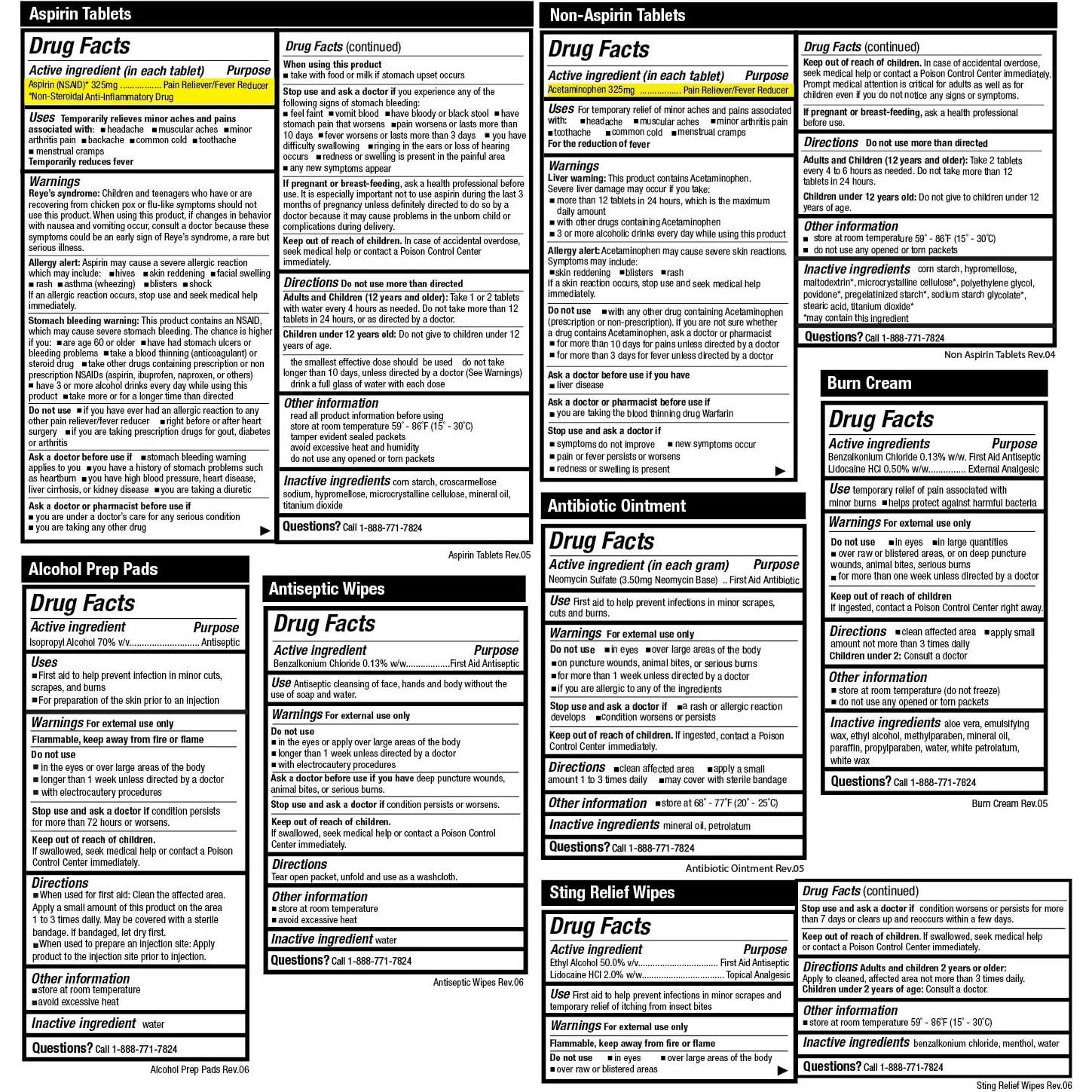 Kit de Primeros Auxilios Be Smart Medi+Can 270 Piezas