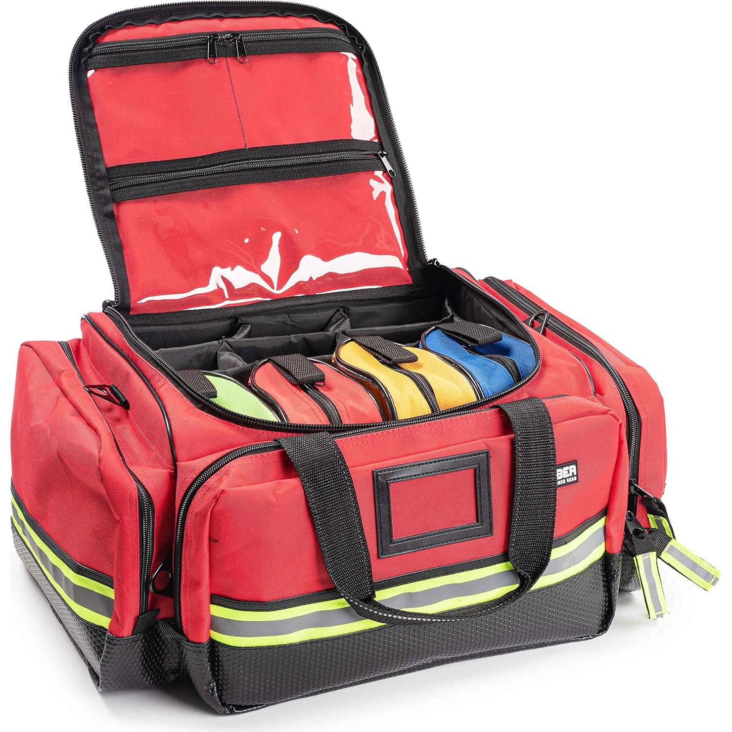 Kit de Trauma Profesional Scherber EMT/EMS con 250 Suministros