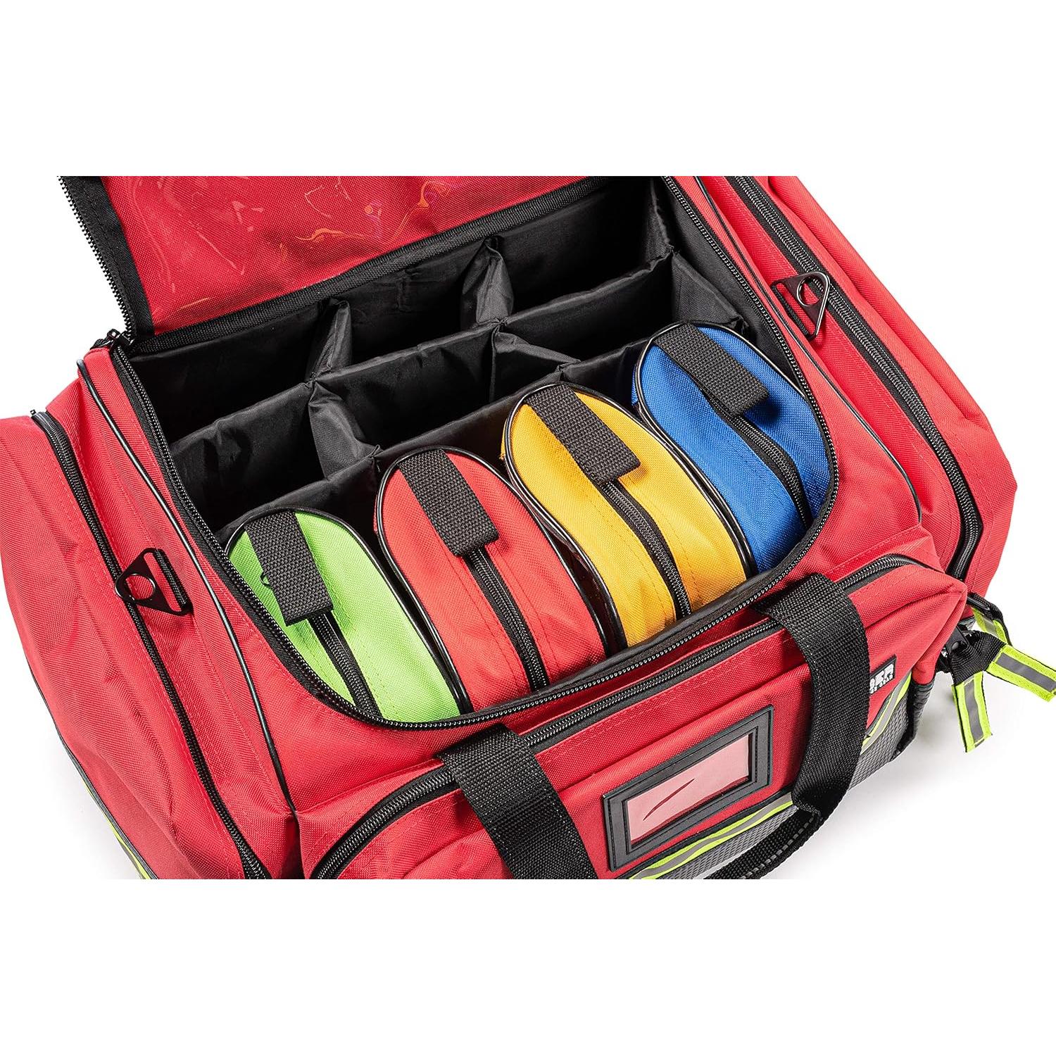 Kit de Trauma Profesional Scherber EMT/EMS con 250 Suministros