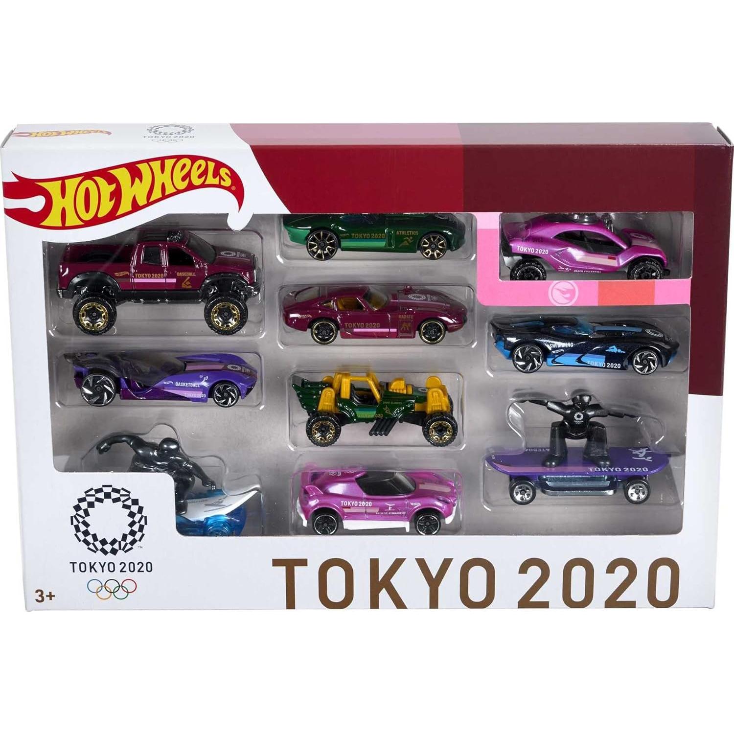 Hot Wheels Juegos Olímpicos Tokio 2020 10 Coches a Escala 1:64