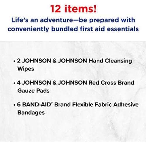 Kit de Primeros Auxilios Johnson & Johnson Mini 12 Elementos