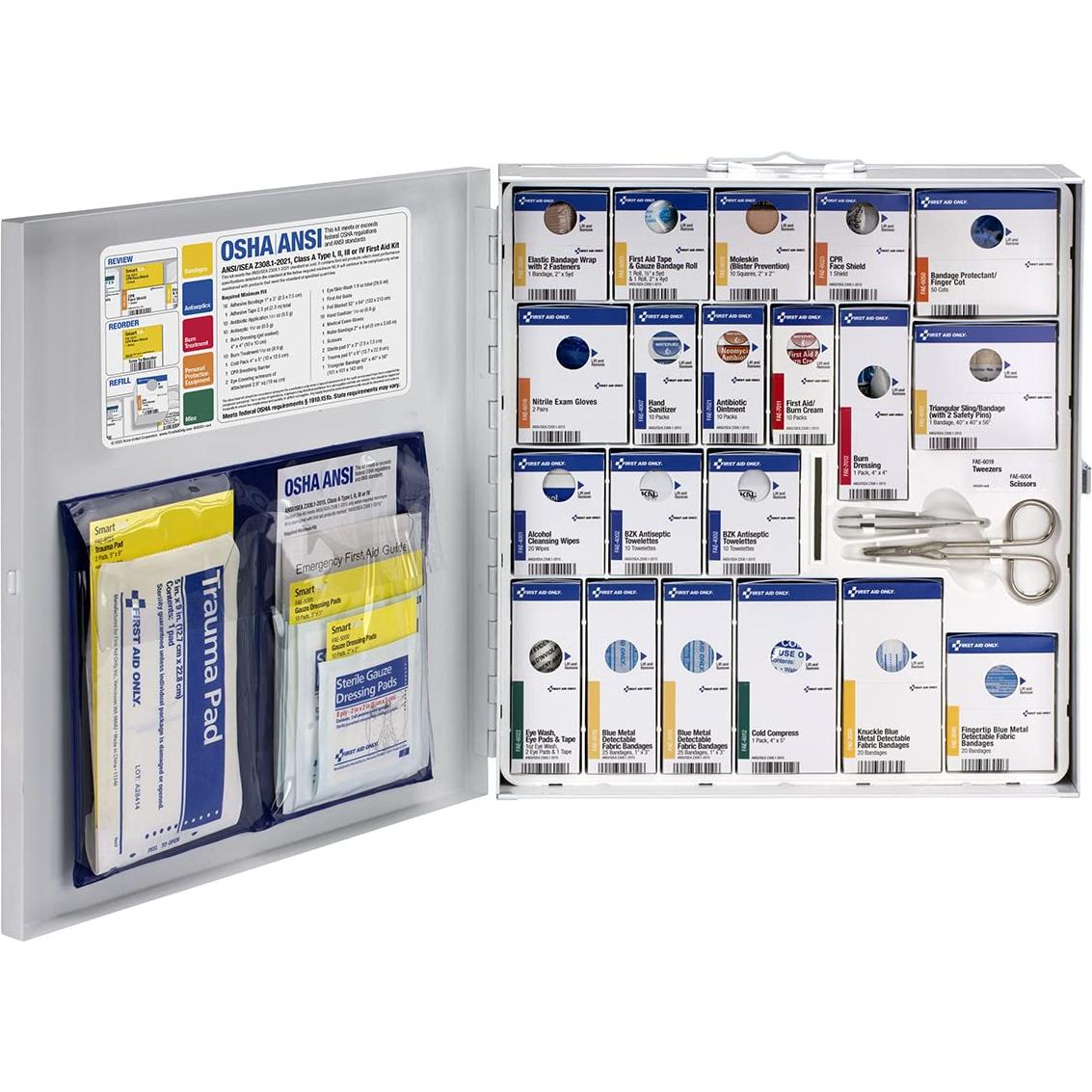 Kit de Primeros Auxilios First Aid Only 746006 para 50 Personas