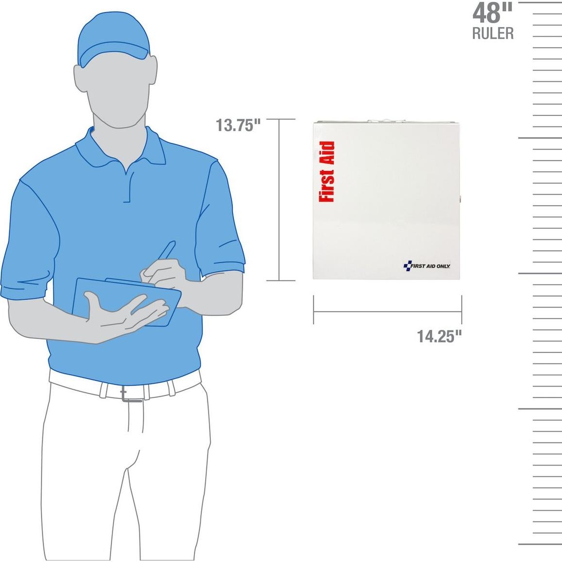 Kit de Primeros Auxilios First Aid Only 746006 para 50 Personas