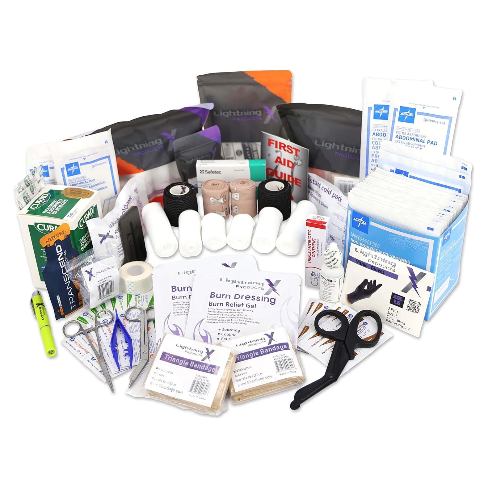 Kit de Llenado Básico para Primeros Auxilios Lightning X LXSMK-A