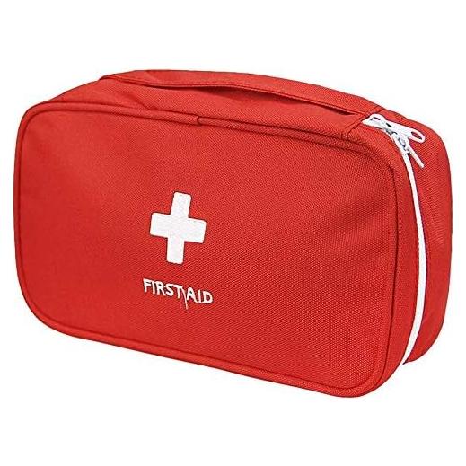 Bolsa de Primeros Auxilios PenyaZo Roja 23x13x7.5cm Compacta