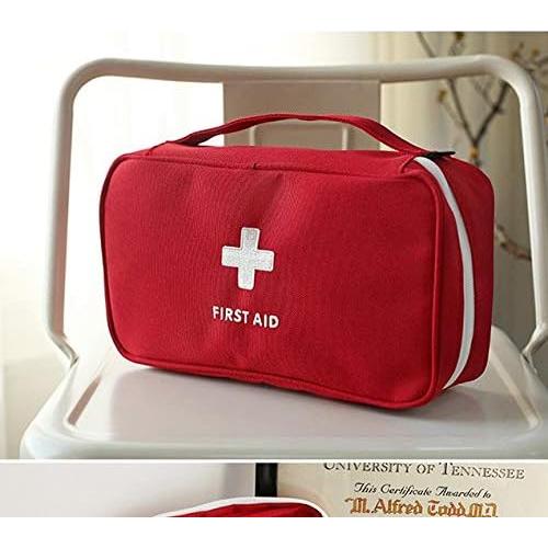 Bolsa de Primeros Auxilios PenyaZo Roja 23x13x7.5cm Compacta