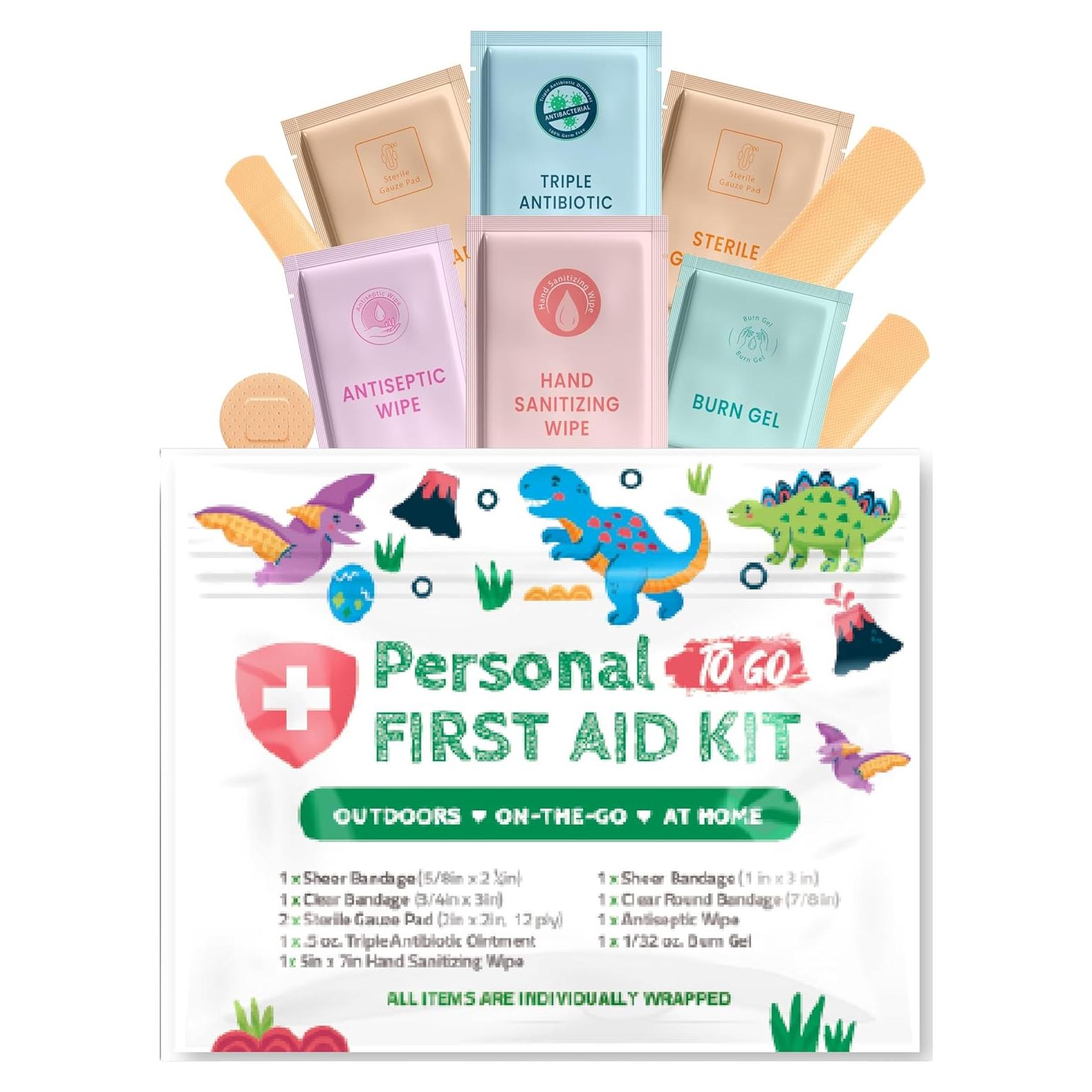 Kit de Primeros Auxilios Portátil pH Advantage - Dinosaurios