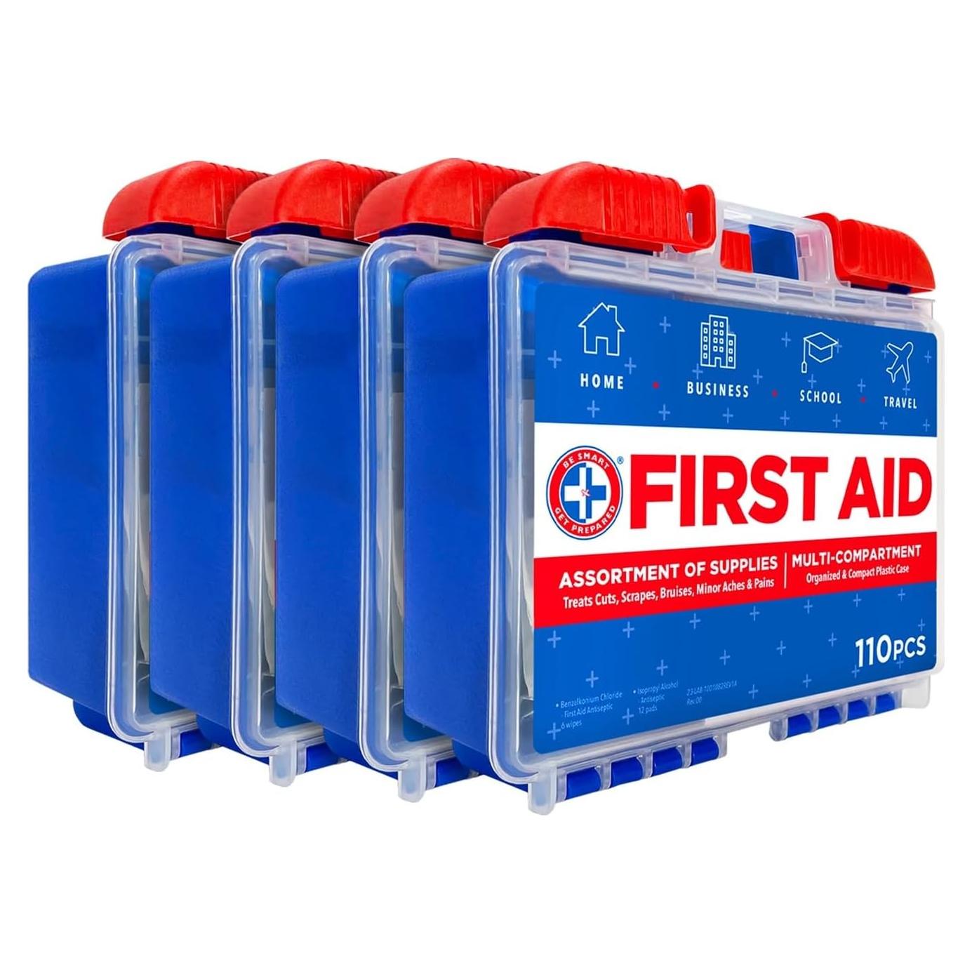 Kit de Primeros Auxilios Be Smart Get Prepared 110 Piezas