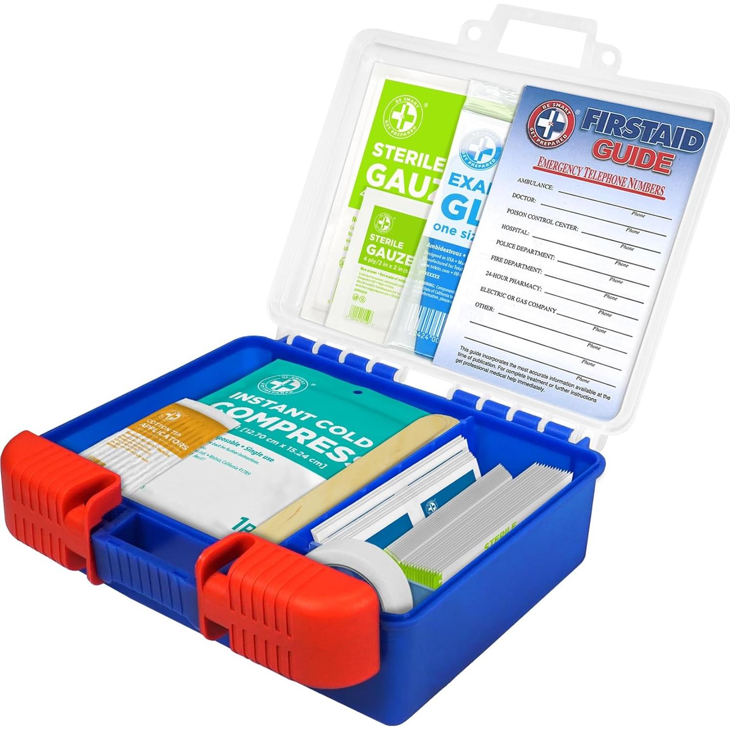 Kit de Primeros Auxilios Be Smart Get Prepared 110 Piezas