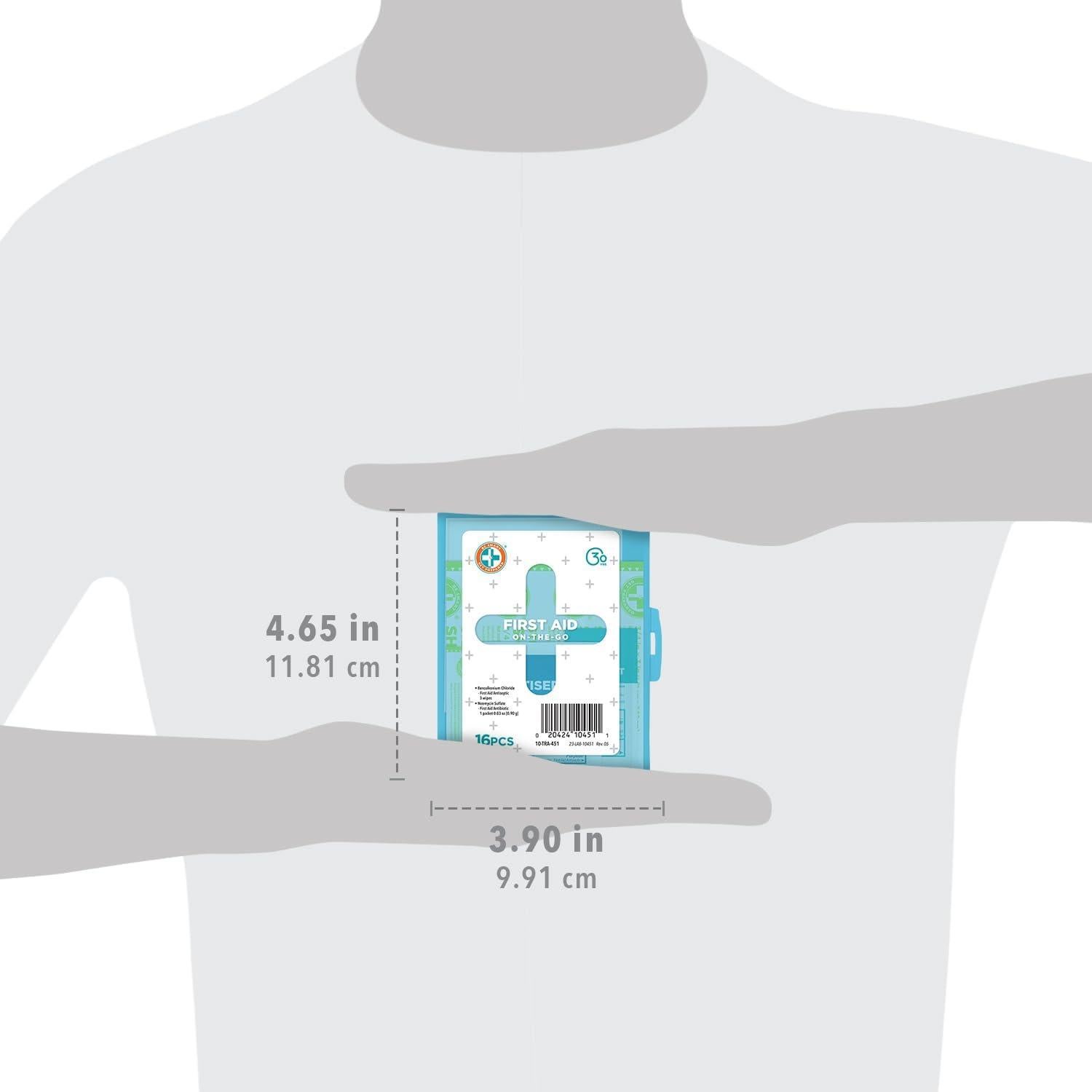 Kit de Primeros Auxilios Be Smart Get Prepared 16 Piezas