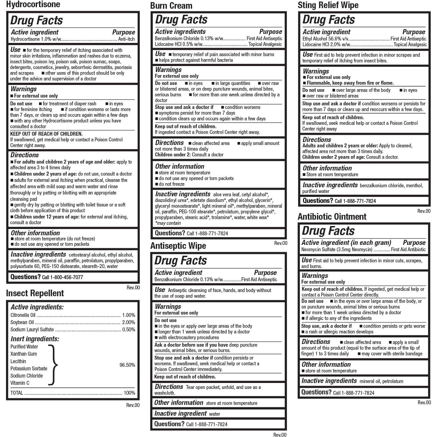 Kit de Primeros Auxilios para Mascotas Be Smart 72 Piezas