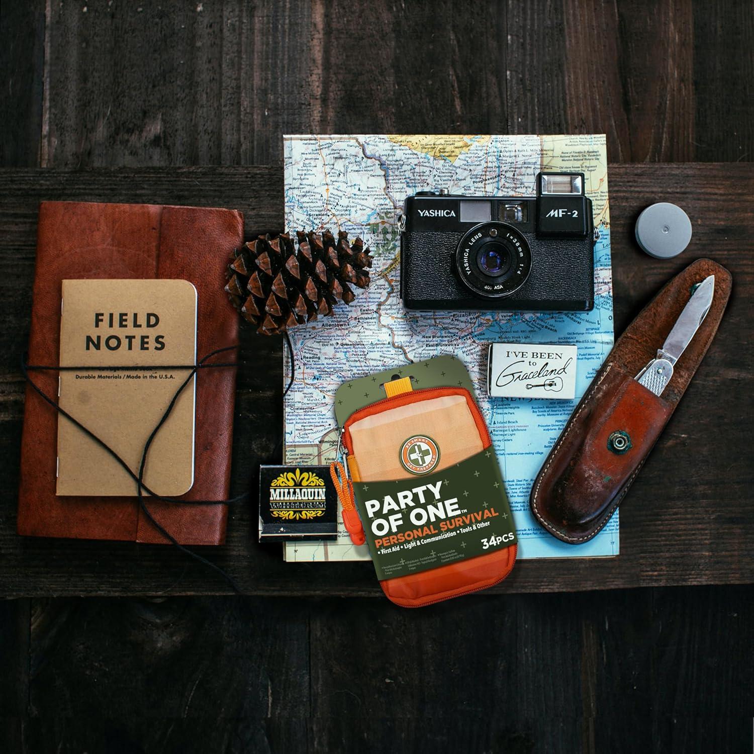 Kit de Supervivencia Personal Be Smart Get Prepared 34 Piezas