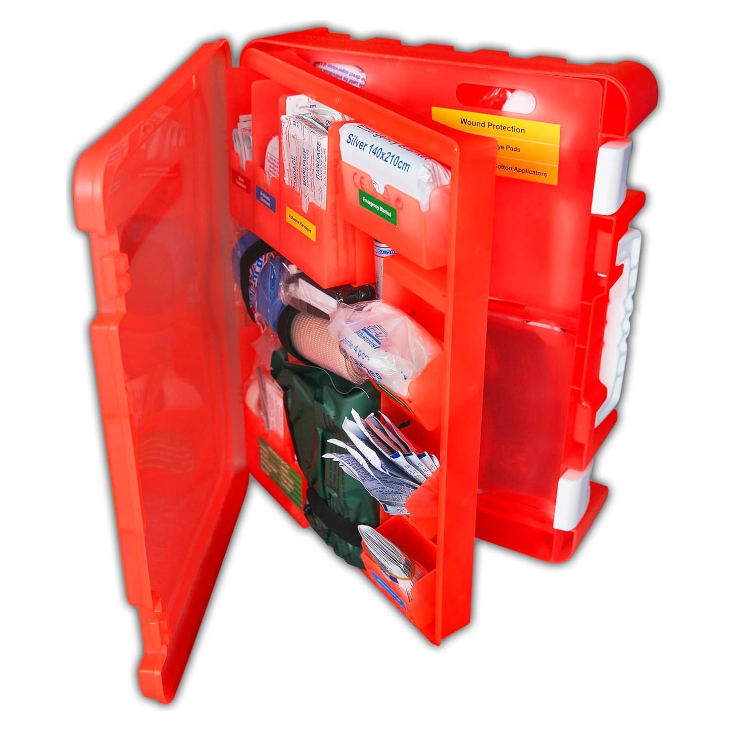 Kit de Primeros Auxilios Rapid Care para 100 Personas, 217 Piezas