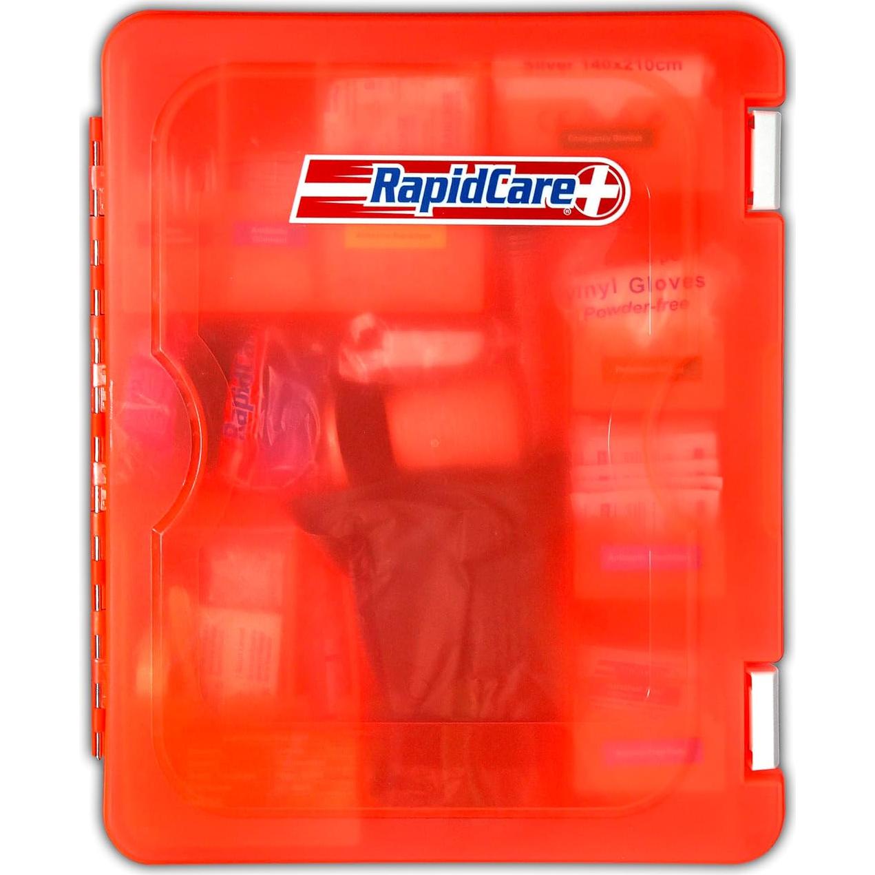 Kit de Primeros Auxilios Rapid Care para 100 Personas, 217 Piezas