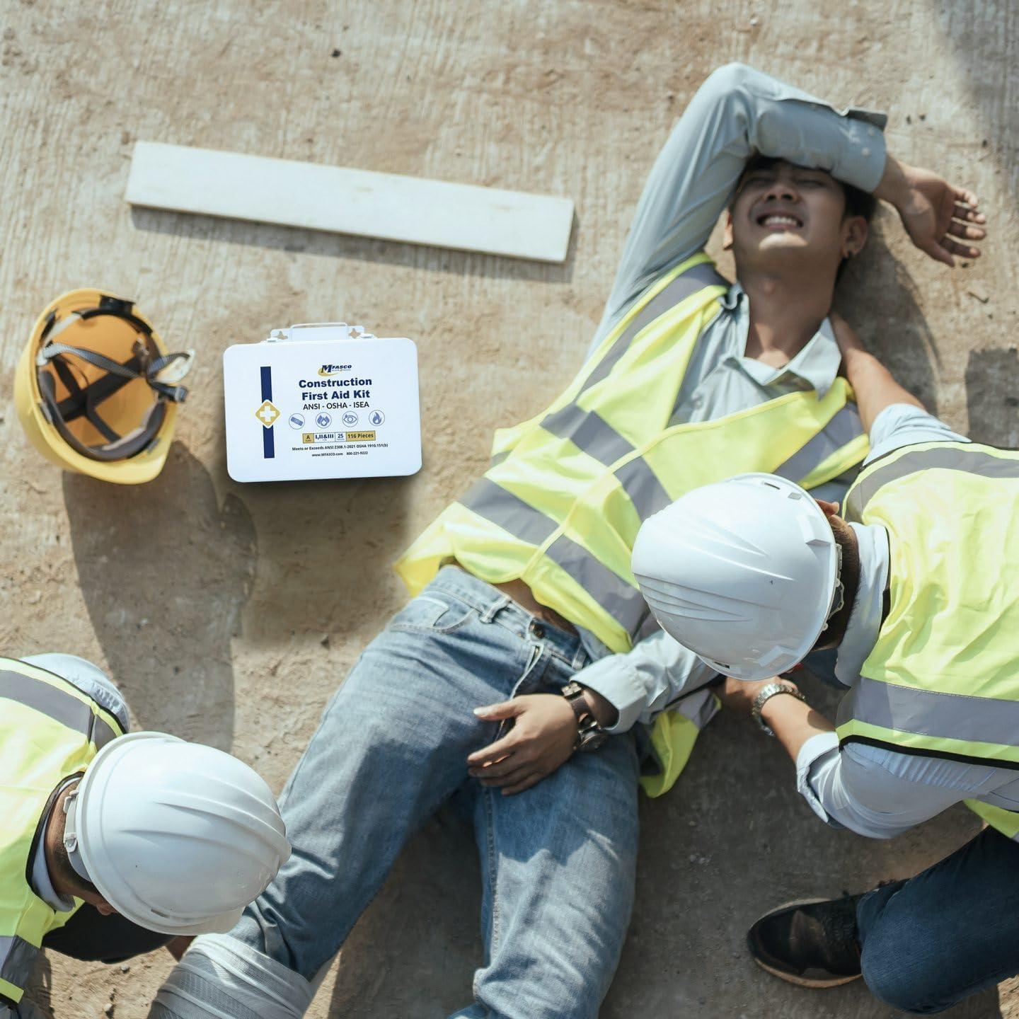 Kit de Primeros Auxilios MFASCO - Caja Metal Clase A OSHA 2021