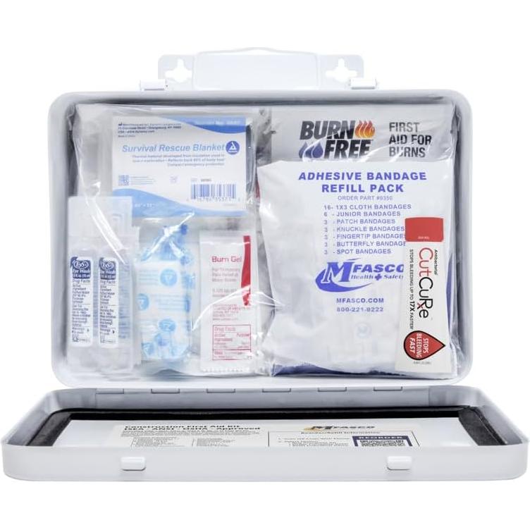 Kit de Primeros Auxilios MFASCO - Caja Metal Clase A OSHA 2021