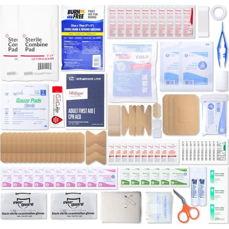 Kit de Primeros Auxilios MFASCO - Caja Metal Clase A OSHA 2021