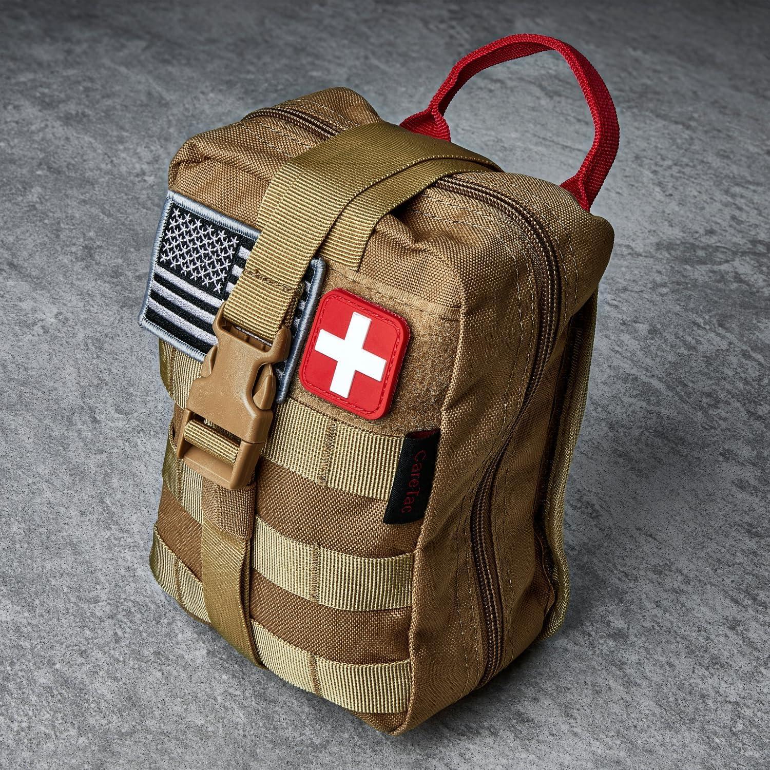 Kit de Primeros Auxilios Avanzado CareTac 175 Piezas Rojo