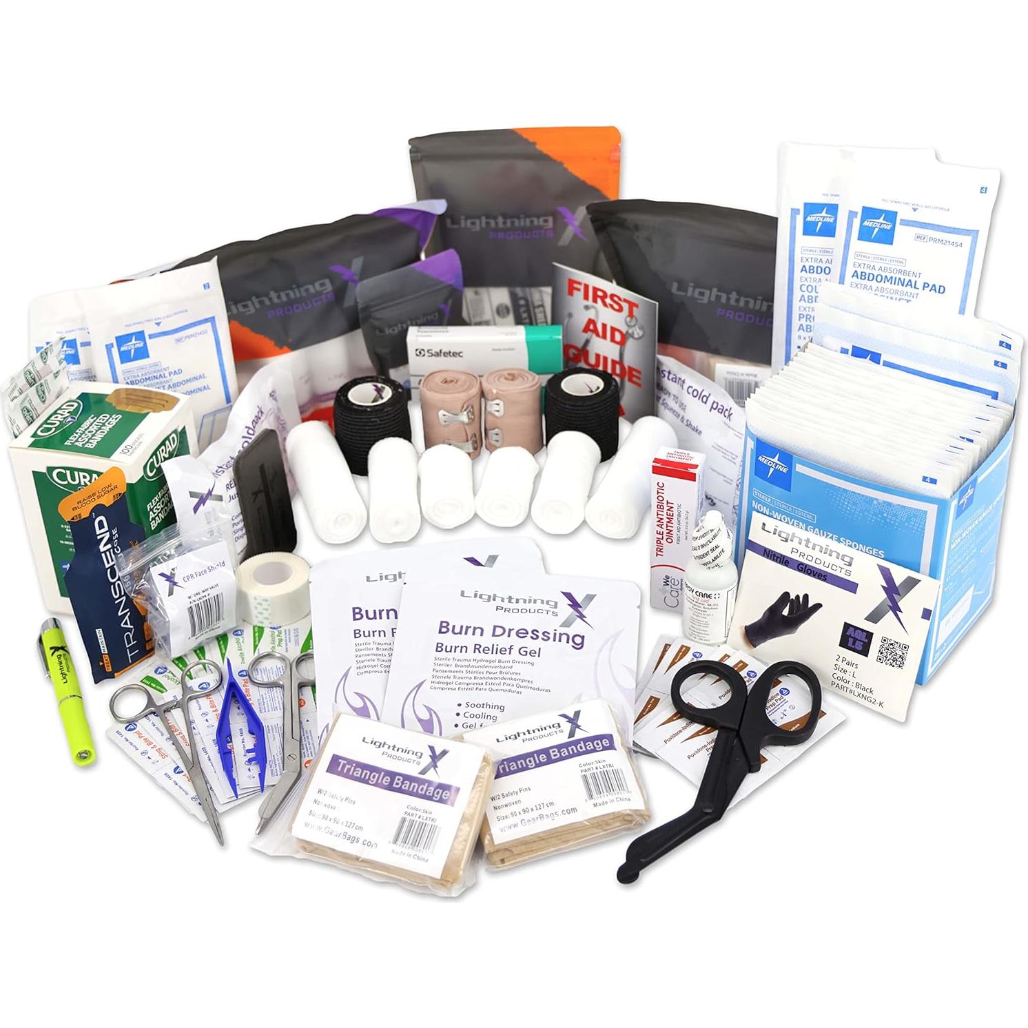 Bolsa Mediana para Primeros Auxilios Lightning X LXMB25 - Azul