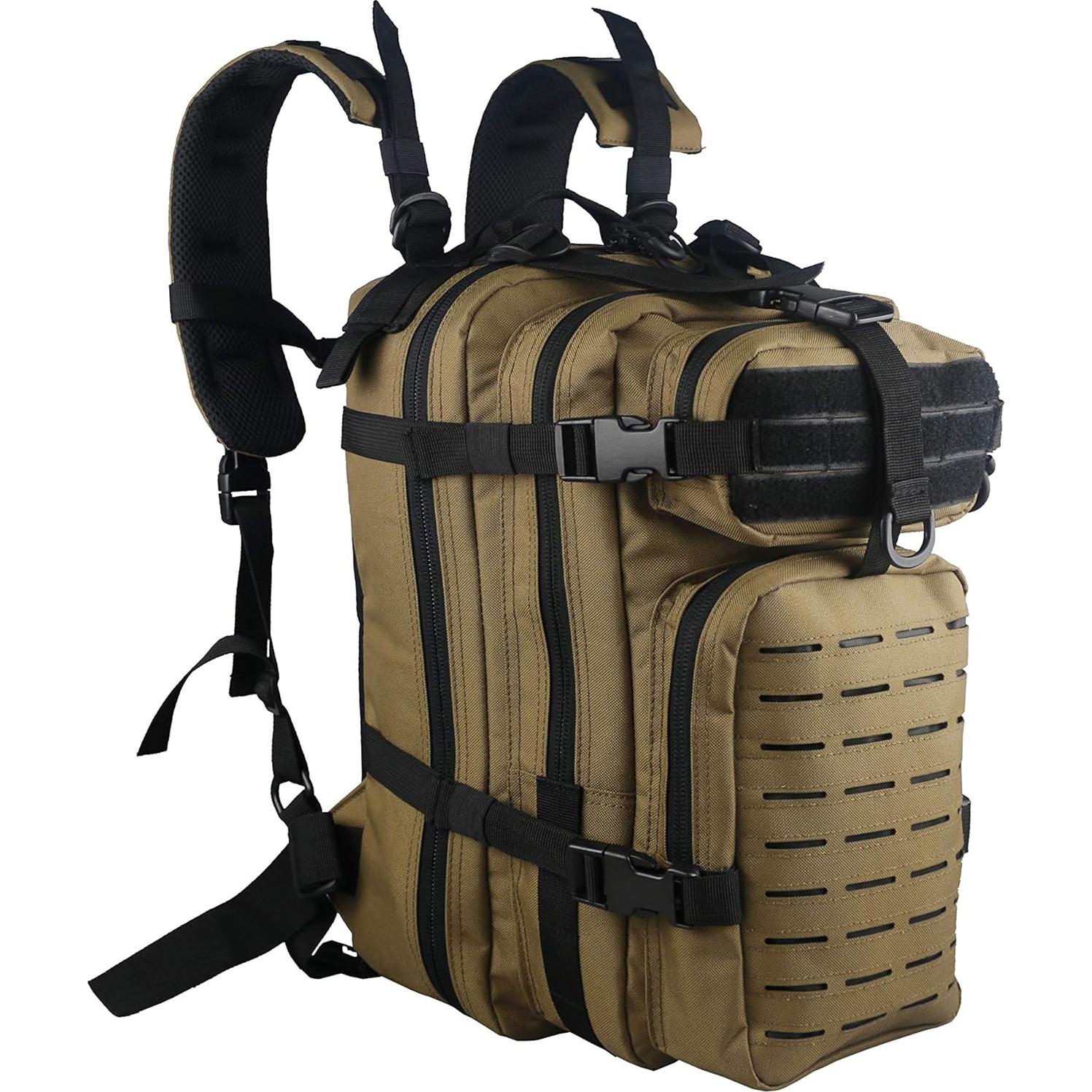 Mochila Médica Lightning X LXPB89 con Kit de Primeros Auxilios - Tan