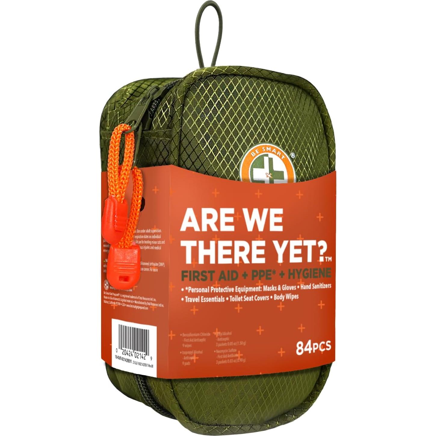 Kit de Primeros Auxilios Be Smart Get Prepared 84 Piezas