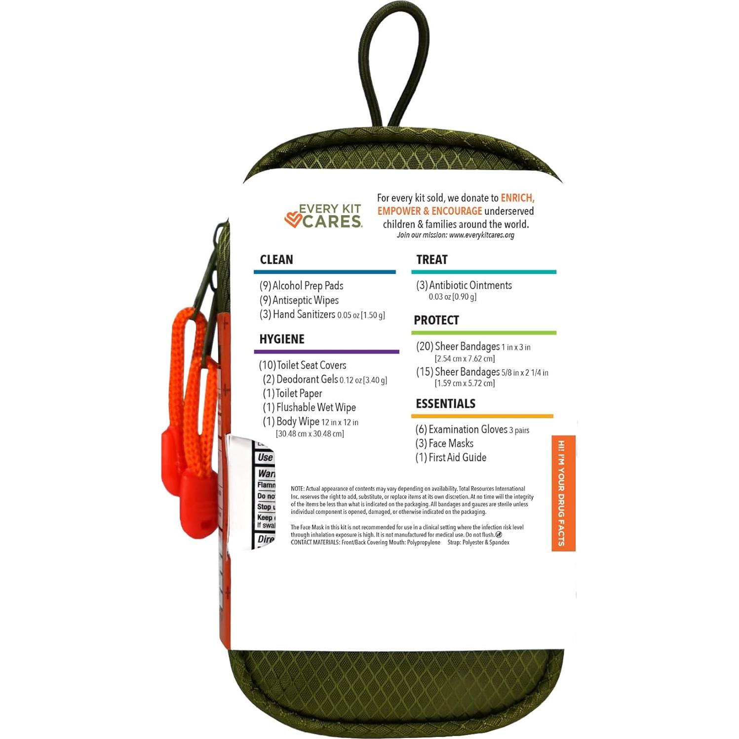 Kit de Primeros Auxilios Be Smart Get Prepared 84 Piezas