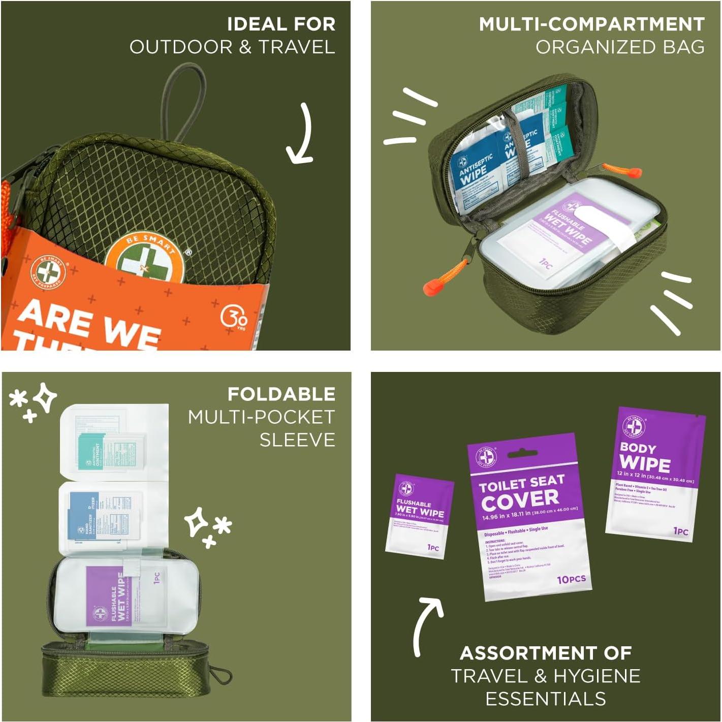 Kit de Primeros Auxilios Be Smart Get Prepared 84 Piezas