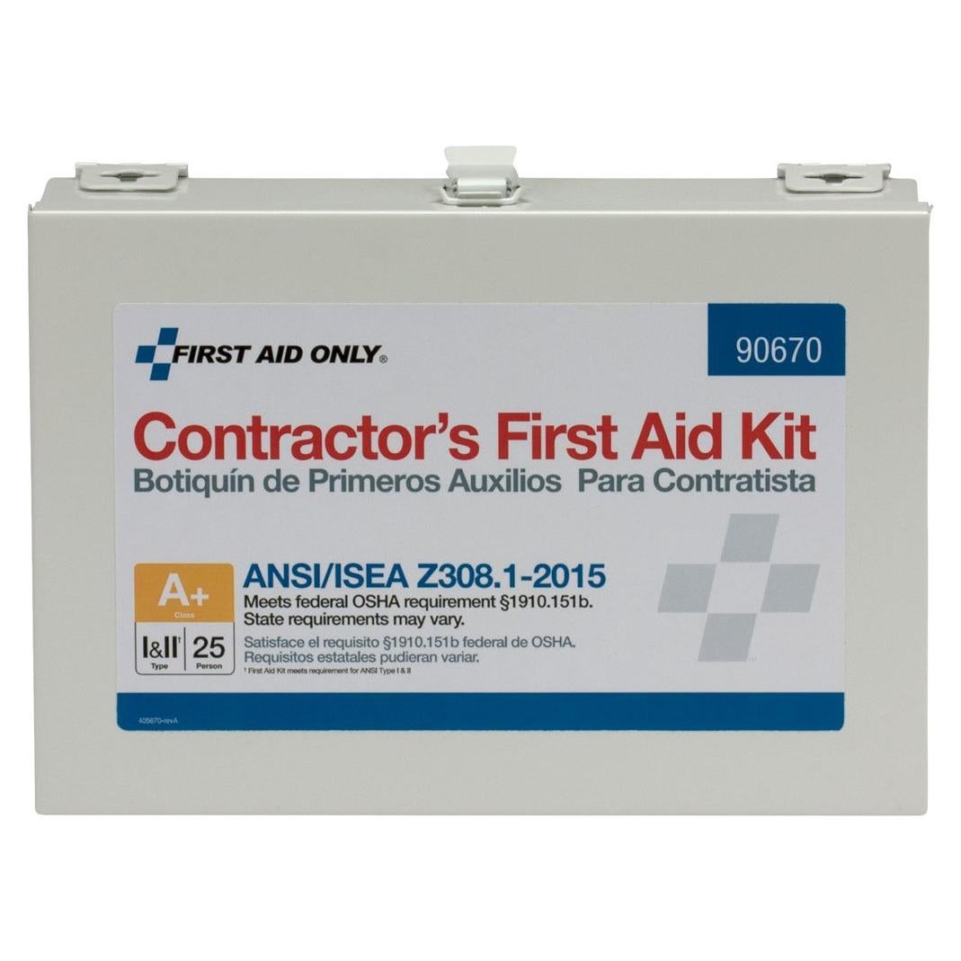 Kit de Primeros Auxilios First Aid Only 182 Piezas para 25 Personas