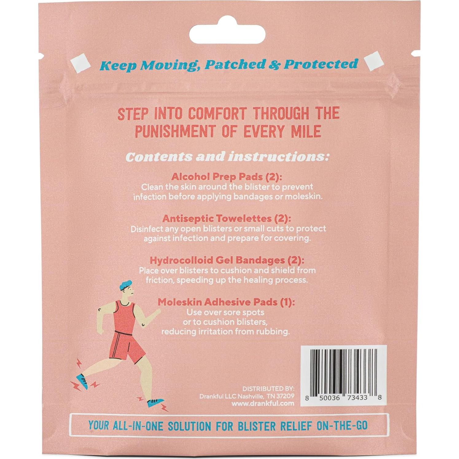 Portable Travel Kits - Code Brown Bag, There Will be Blood, Mud & Crud Kit, Patch Up Pack, Pocket-Sized, for On-The-Go, for Running, Camping, Hiking, and Outdoors