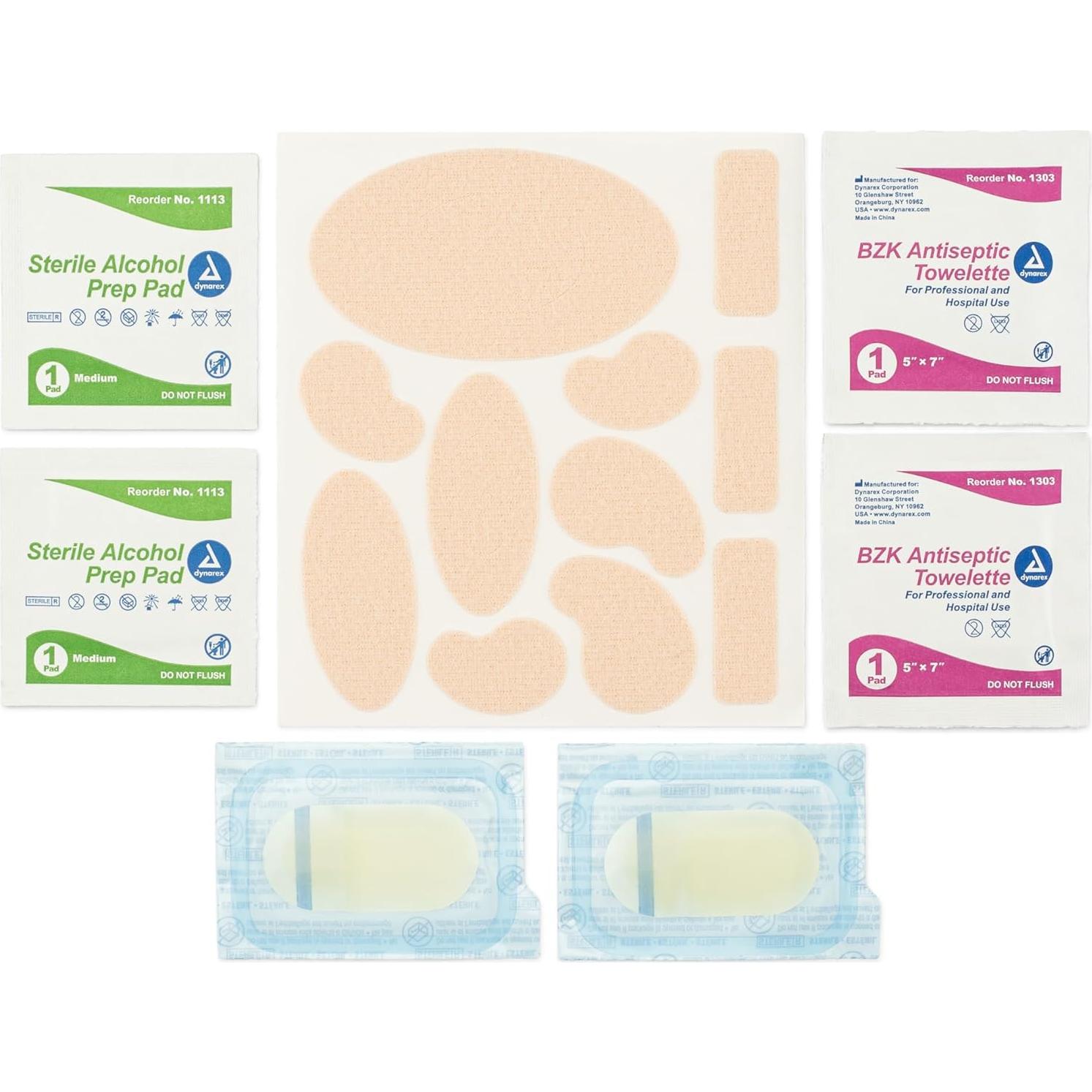 Portable Travel Kits - Code Brown Bag, There Will be Blood, Mud & Crud Kit, Patch Up Pack, Pocket-Sized, for On-The-Go, for Running, Camping, Hiking, and Outdoors