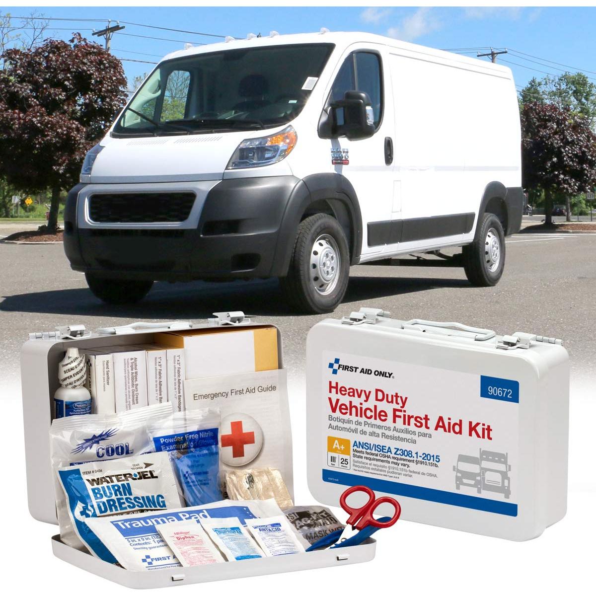 Kit de Primeros Auxilios Pesado Pac-Kit 90672 para Vehículos 25 Personas