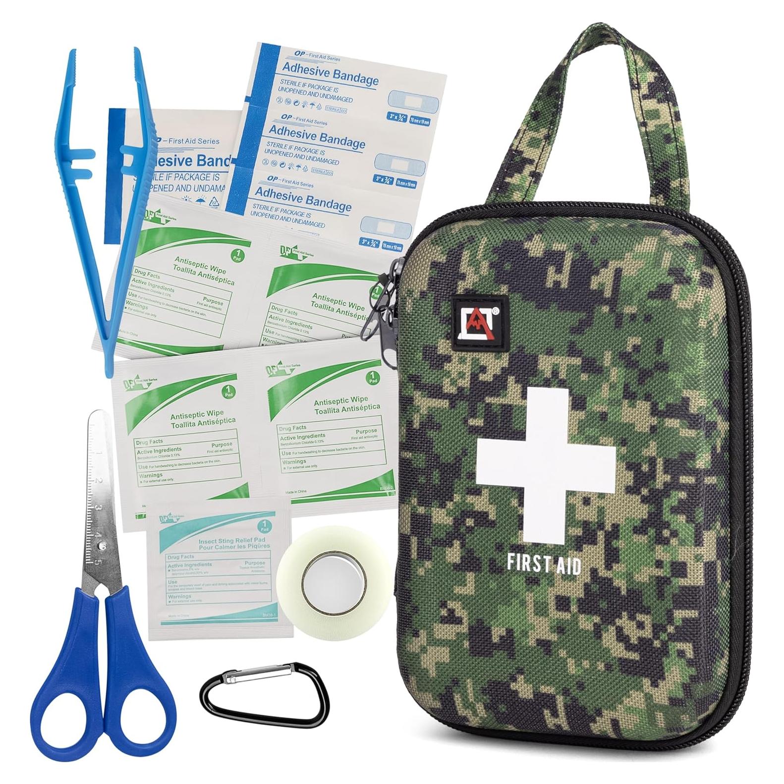 Kit de Primeros Auxilios Avalanche 53 Piezas Compacto Verde