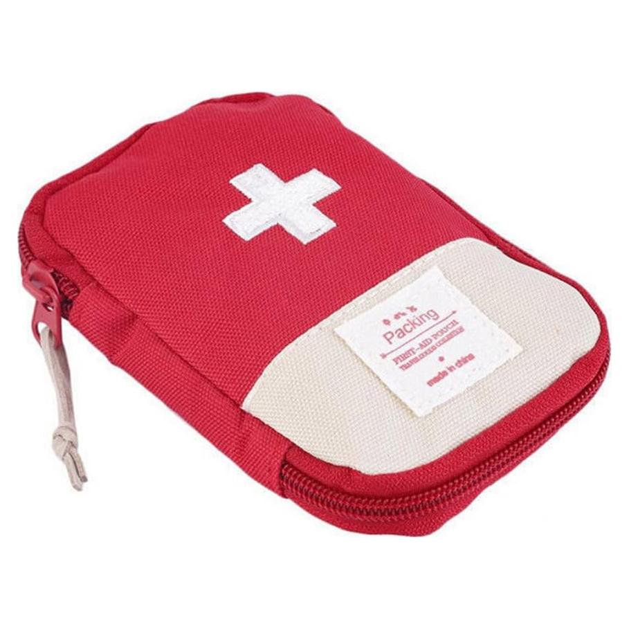 Portable Mini First Aid Pouch,Outdoor Camping Home Survival First Aid Kit Bag